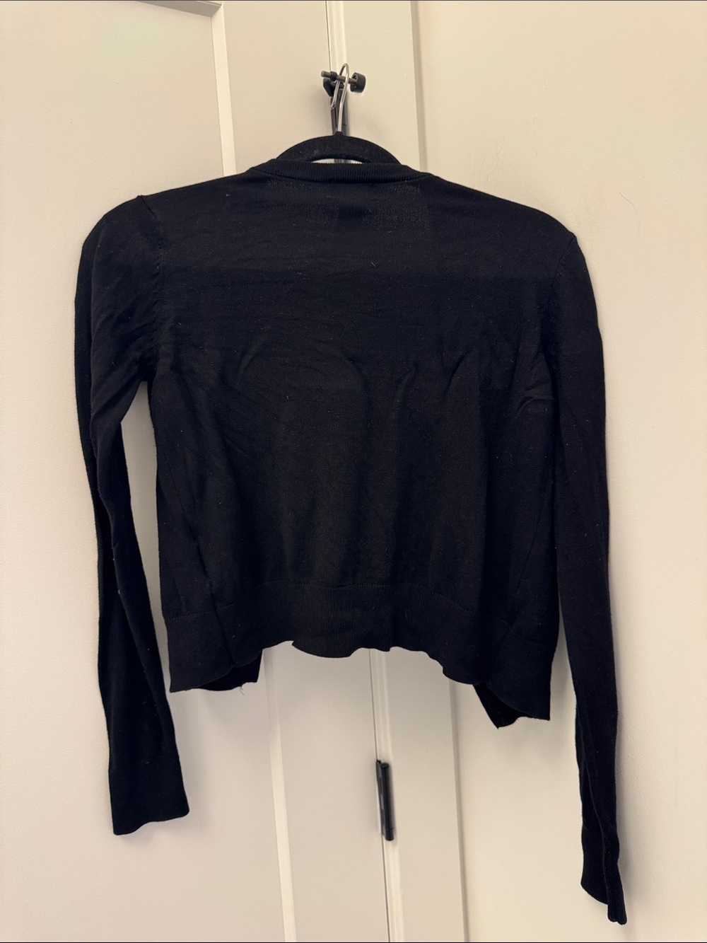 H&M Black Women's Button-Up Cardigan - Picture 3 of 3